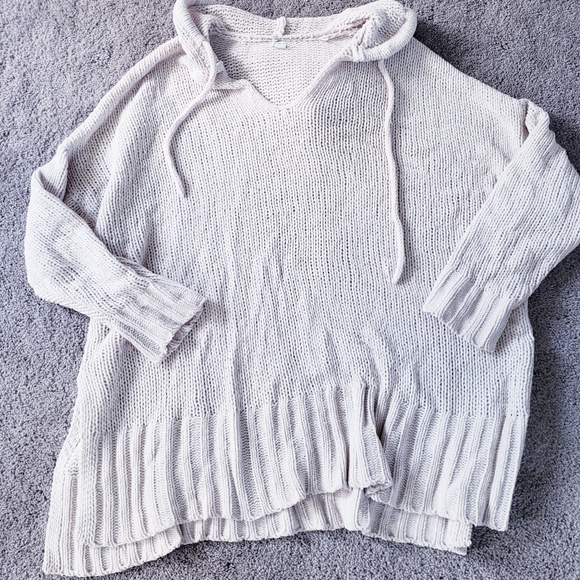 aerie Sweaters - Aerie Beige Oversized Pullover